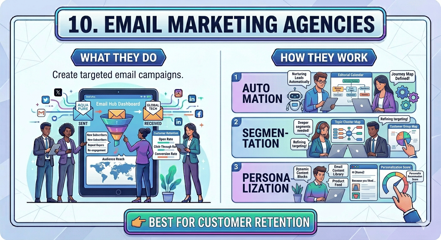 Email Marketing Agencies and what they do and how they work