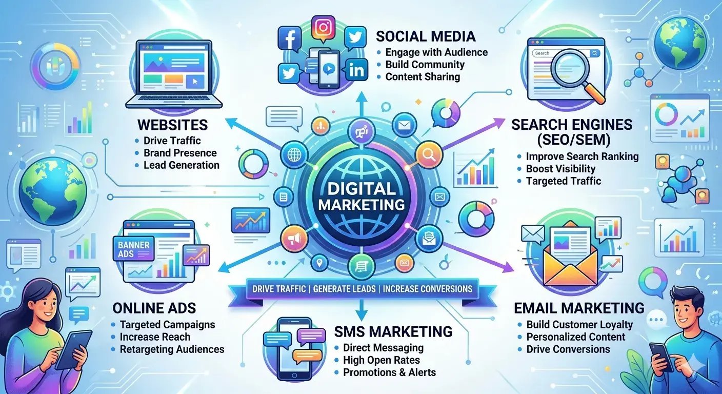 Meaning of Digital Marketing 